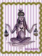 Carte postale - Balance