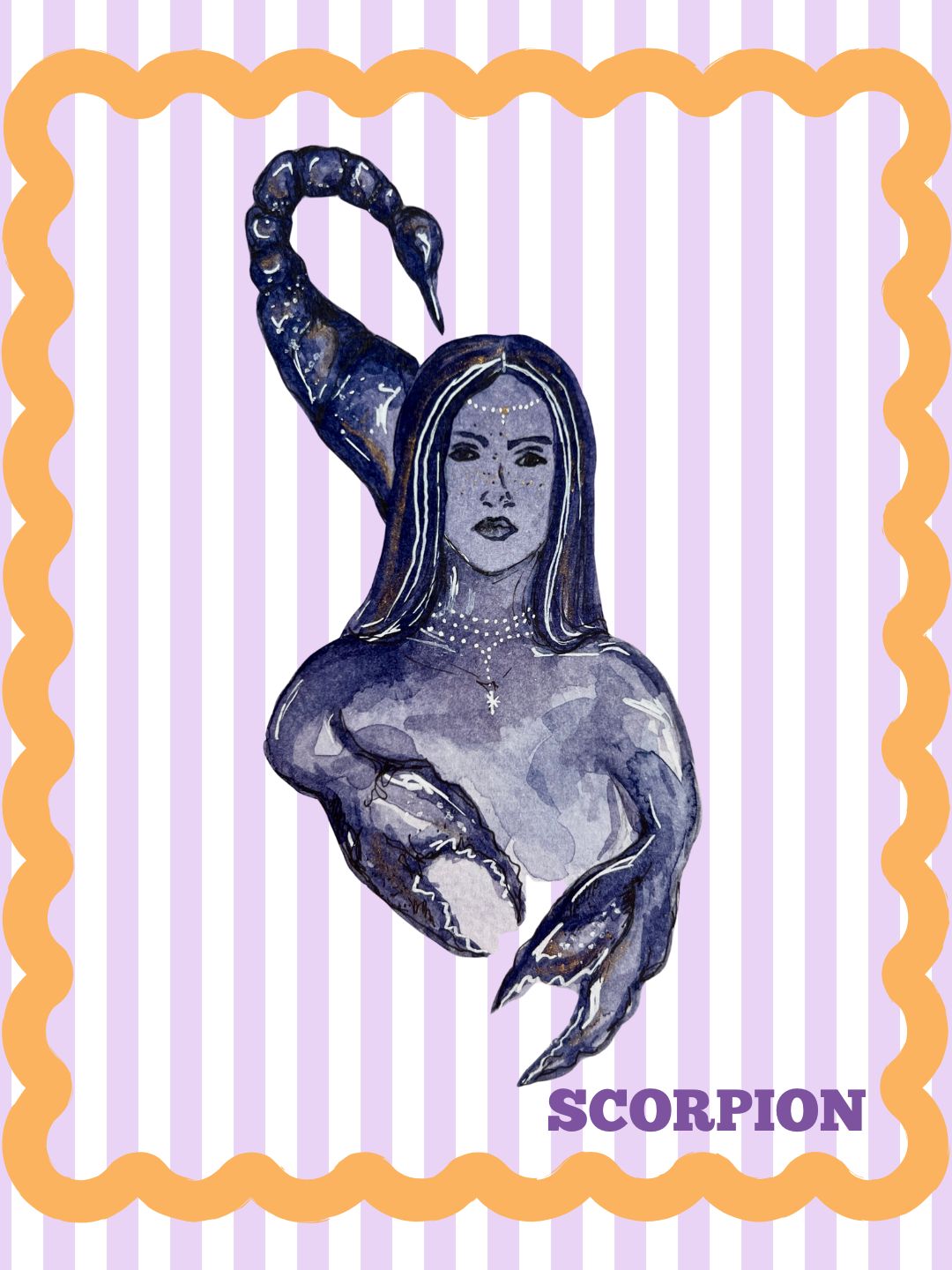 Carte postale - Scorpion