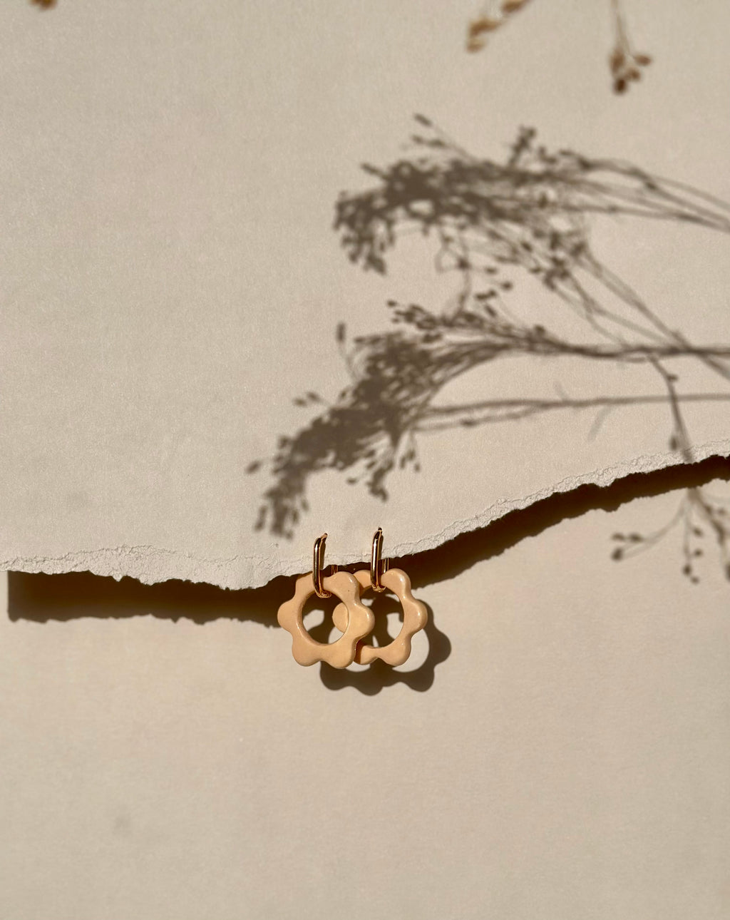 Boucles d'oreilles Capucine - Grand format