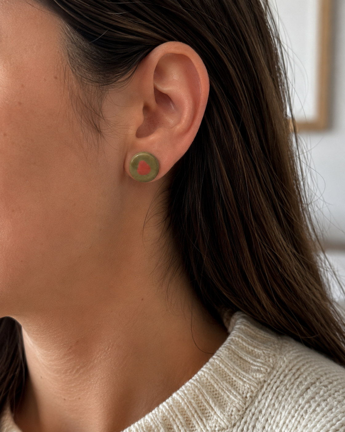 Boucles d'oreilles unique - Léonie 1