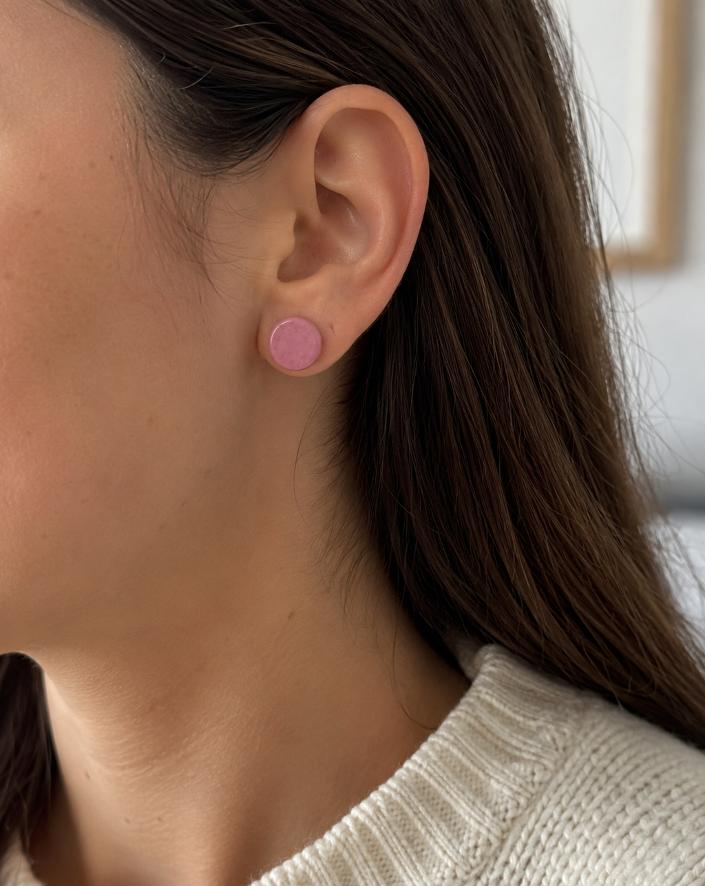 Boucles d'oreilles unique - Léonie 2