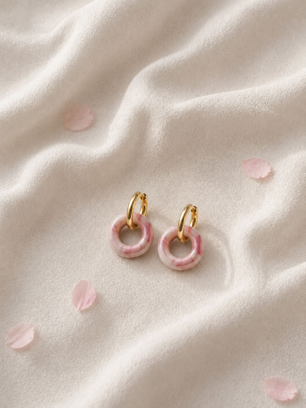 Boucles d'oreilles Saturnéa