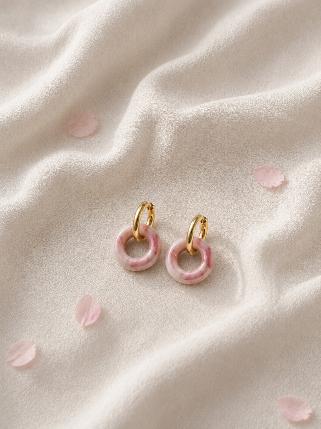 Boucles d'oreilles Saturnéa
