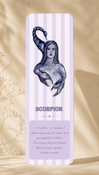 Marque-pages - Scorpion