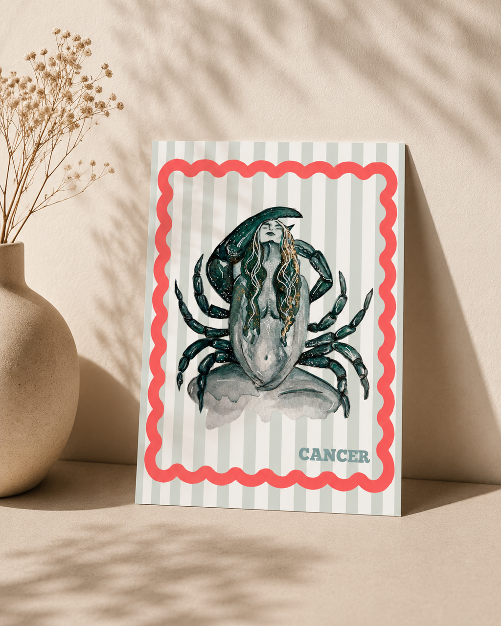 Carte postale - Cancer