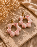 Boucles d'oreilles Capucine - Grand format