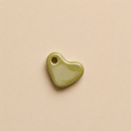 Charm's cœur en porcelaine