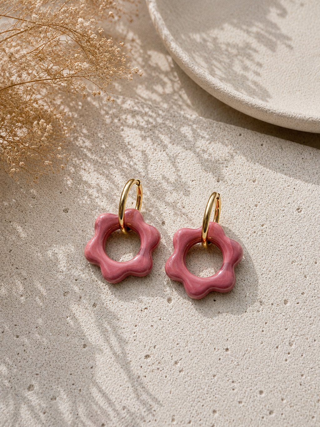Boucles d'oreilles Capucine - Grand format