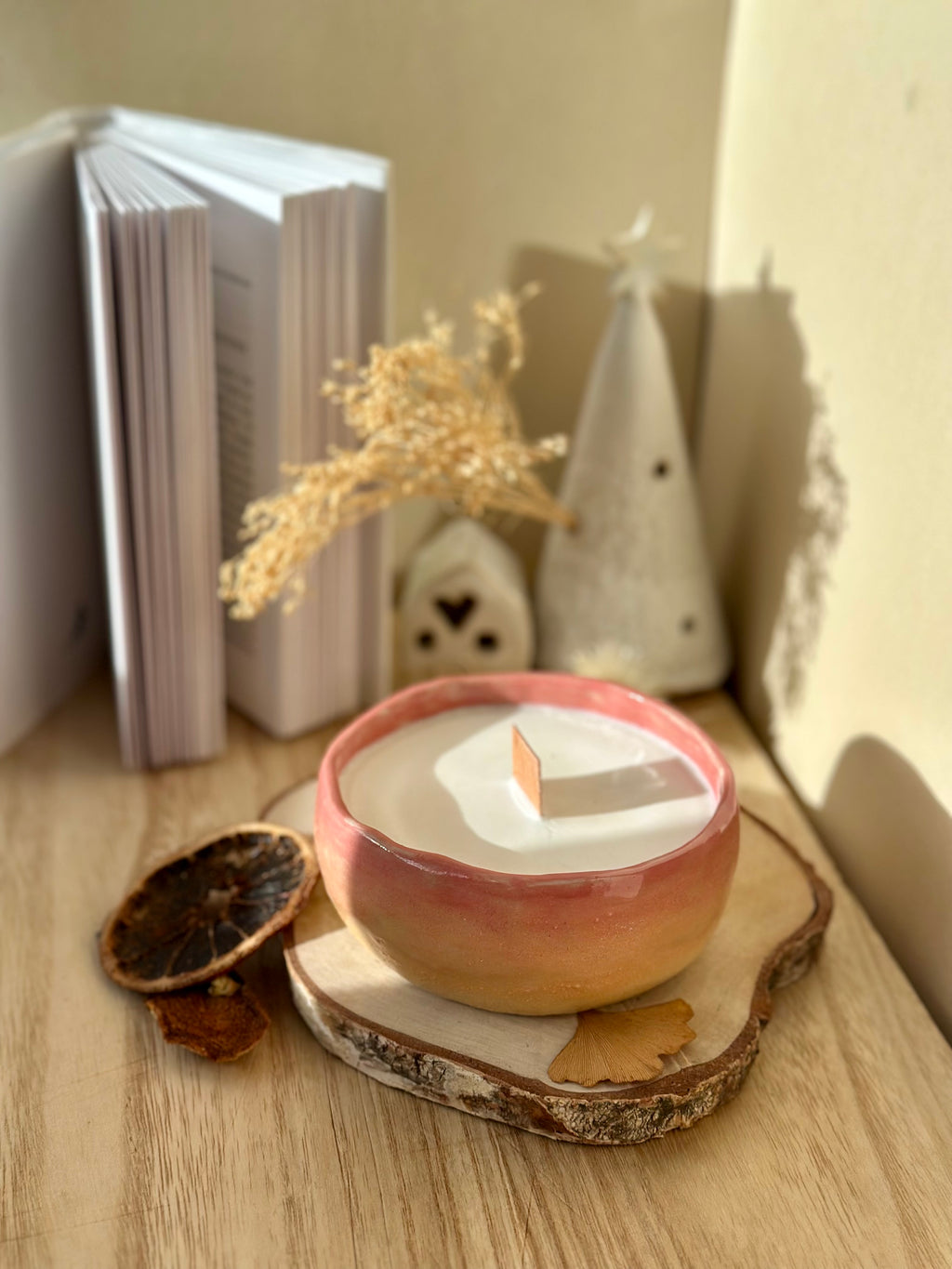 Bougie Sunset – Parfum jasmin