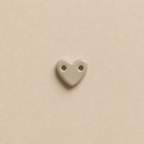Charm's cœur en porcelaine