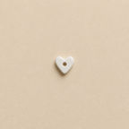 Charm's cœur en porcelaine