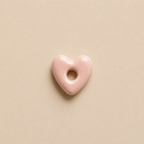 Charm's cœur en porcelaine
