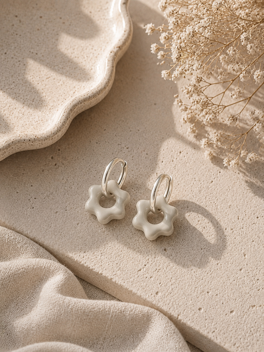 Boucles d'oreilles Capucine - Petit format