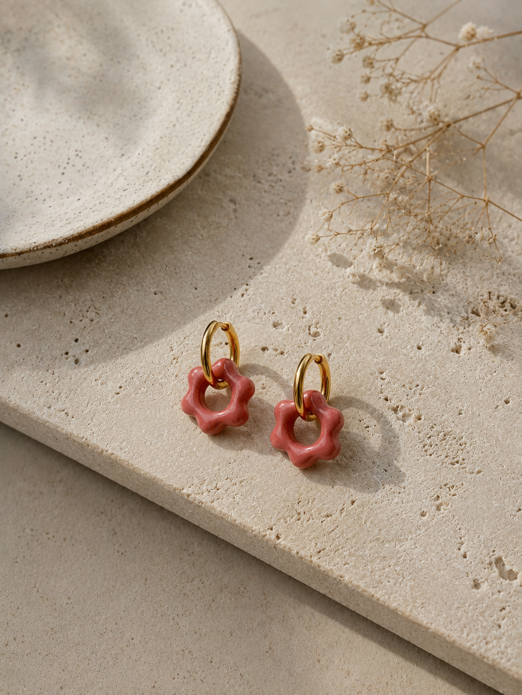 Boucles d'oreilles Capucine - Petit format
