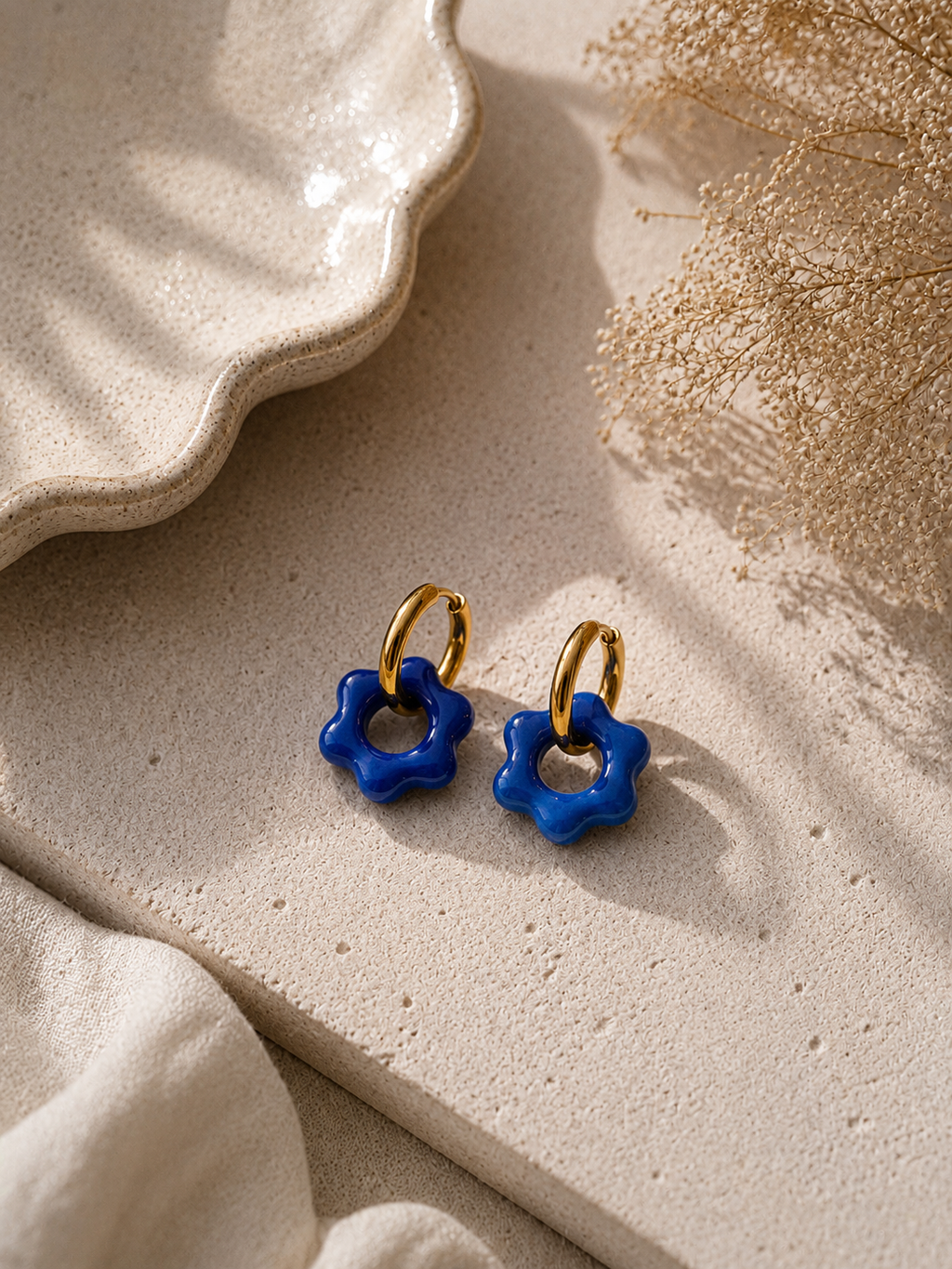 Boucles d'oreilles Capucine - Petit format