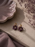 Boucles d'oreilles Capucine - Petit format
