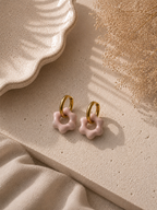 Boucles d'oreilles Capucine - Petit format
