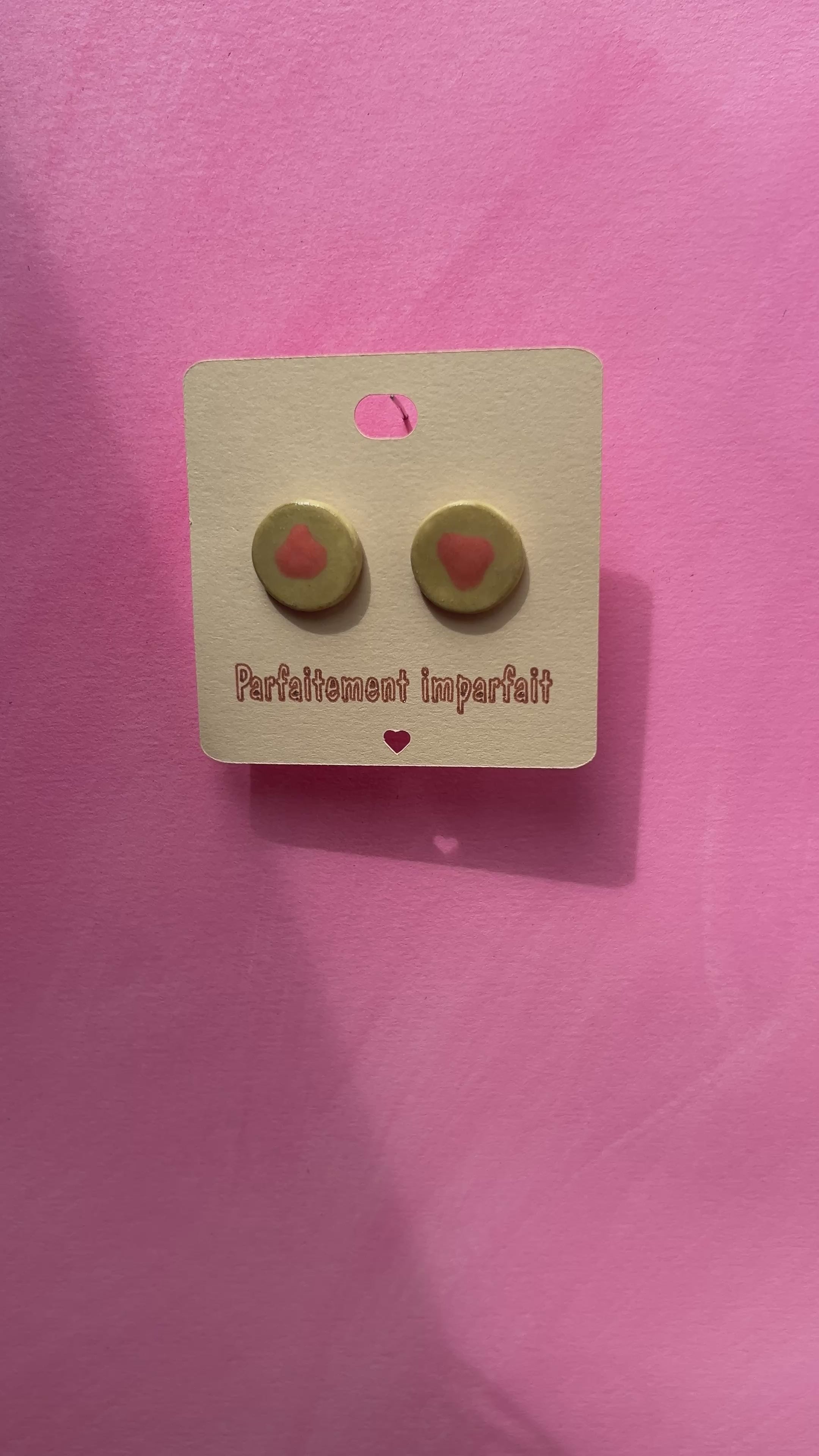 Boucles d'oreilles unique - Léonie 1