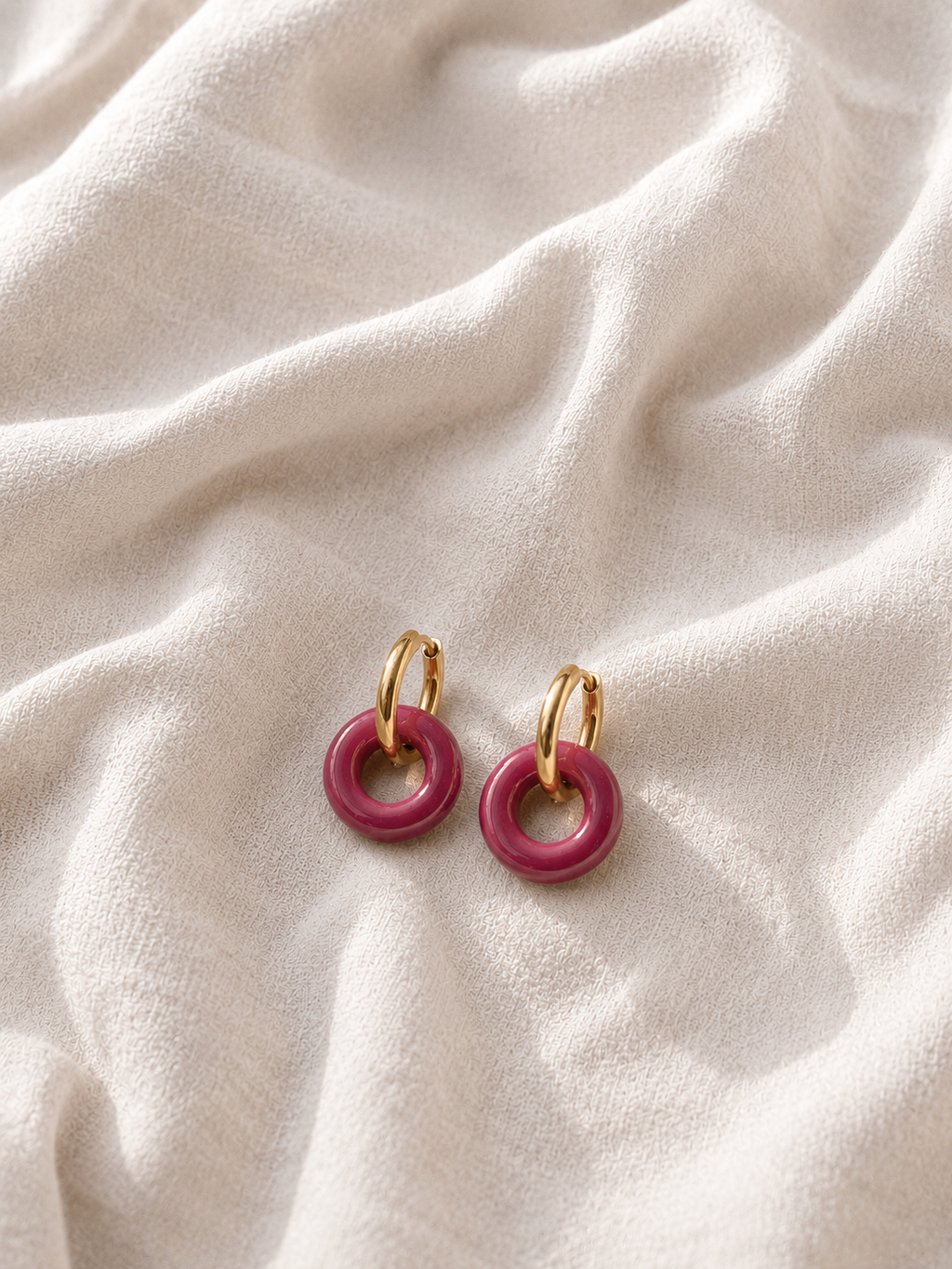 Boucles d'oreilles Saturnéa