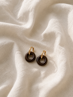 Boucles d'oreilles Saturnéa