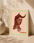 Carte postale - Taureau
